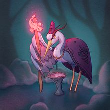 My project for course: Illustrating Fantastical Animals with Procreate Ein Projekt aus dem Bereich Traditionelle Illustration, Design von Figuren, Zeichnung, Digitale Illustration, Stor, telling und Erzählung von Nate Udy - 14.08.2022