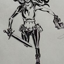 Meu projeto do curso: Desenho de personagens femininas para quadrinhos. Design de personagens, Comic, e Desenho projeto de Andre Luiz - 19.08.2022