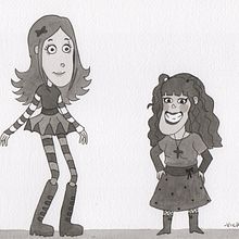 Mi proyecto del curso: Fábrica de personajes ilustrados Ein Projekt aus dem Bereich Traditionelle Illustration, Design von Figuren, Digitale Illustration, Kinderillustration und Erzählung von Vicky Gutierrez Madrid - 19.08.2022