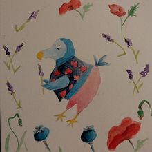 My project for course: Delicate Watercolors for Narrative Illustration. Projekt z dziedziny Tradycyjna ilustracja, Malowanie akwarelą i Ilustracje dla dzieci użytkownika Emma Miller - 19.08.2022