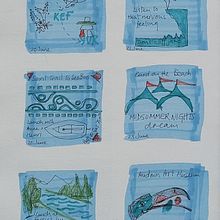 My project for course: Illustrated Life Journal: A Daily Mindful Practice: Vancouver Diaries. Projekt z dziedziny Sketching, Kreat, wność,  R, sunek,  Sztuki piękne i Sketchbook użytkownika lesley6968 - 18.08.2022