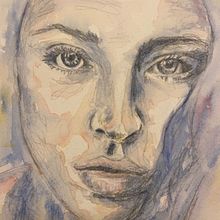 seduction. Watercolor Painting project by renwill935 - 08.19.2022