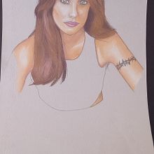 Mi proyecto del curso: Ilustración con pastel y lápices de colores. Traditional illustration, Fine Arts, Pencil Drawing, Drawing, Portrait Drawing, Realistic Drawing, and Artistic Drawing project by cora_frigula - 08.19.2022