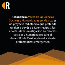 Proyecto radiofónico "Resonancia. Voces de las Ciencias Sociales y las Humanidades en México". Design, and Graphic Design project by May Alba - 08.20.2022