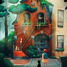 My project for course: Cinematic Digital Illustration with Photoshop. Traditional illustration, Digital Illustration, Concept Art, Digital Drawing, and Digital Painting project by Marly Verzijl - 08.20.2022