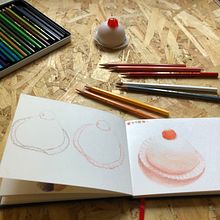 My sketchbooks — in progress Ein Projekt aus dem Bereich Zeichnung, Zeichnen mit Buntstiften, Aquarellmalerei und Traditionelle Illustration von Mariangela Savoia - 20.08.2022