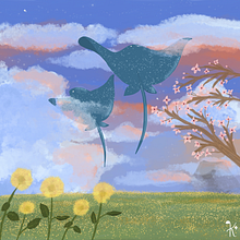 Meu projeto do curso: Ilustração digital: crie cenas coloridas de natureza. Un proyecto de Ilustración tradicional, Ilustración digital e Ilustración naturalista				 de Karenn Tiozzo - 20.08.2022