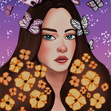 My project for course: Digital Fantasy Portraits with Photoshop. Traditional illustration, Drawing, Digital Illustration, Portrait Drawing, Digital Drawing, and Digital Painting project by Kate - 08.20.2022