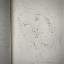 Desenhando Retratos. Projekt z dziedziny Sketching,  R, sunek, Portret,  R, sunek art, st, czn i Sketchbook użytkownika Carol Callet - 25.06.2023