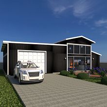 Barn ADU. Un projet de Illustration traditionnelle, Design  , et 3D de William Polo - 21.08.2022