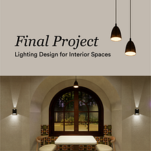 My project for course: Lighting Design for Interior Spaces. Architecture, Interior Architecture, Lighting Design, and Digital Architecture project by Shabrina Layyin - 08.17.2022