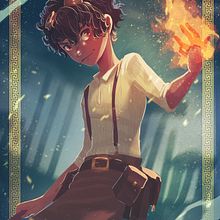 Leo Valdez ( Percy Jackson books series fanart). Un proyecto de Ilustración tradicional de Alessia Trunfio - 21.08.2022