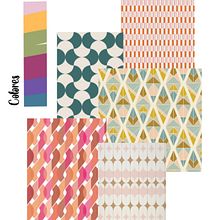 Mi proyecto del curso: Planificación y coloreado para diseños textiles y de superficies. Pattern Design, and Color Theor project by Melina Alvarez - 09.20.2022