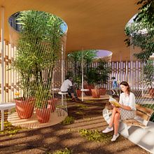 Green Circle . Un proyecto de Arquitectura, Arquitectura interior, Diseño de interiores y Diseño de espacios de Sergio Navarro Fernandez - 21.08.2022