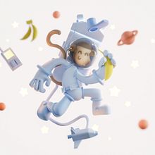 3D character with Blender . Un progetto di 3D, Character design, Modellazione 3D, Character design 3D e Progettazione 3D di Mara Guerra - 21.08.2022