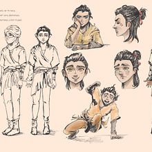 Manga Character. Traditional illustration, Character Design, Comic, and Manga project by Klára Sýkorová - 08.21.2022