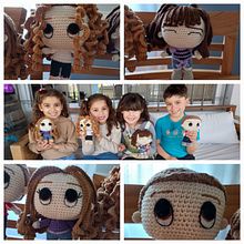 Mi proyecto del curso: Amigurumis: personas tejidas a crochet. Arts, Crafts, To, Design, Fiber Arts, Crochet, Amigurumi, and Textile Design project by Vanesa Giovanini - 08.21.2022