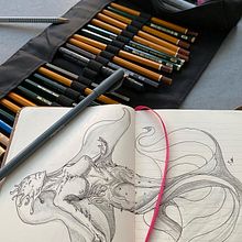 Il mio progetto del corso: Sketchbook fantastico: disegna personaggi con l'immaginazione. Traditional illustration, Creativit, Drawing, and Sketchbook project by Alessandro Paderi - 08.21.2022