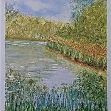 Meu projeto do curso: Paisagens naturais em aquarela. Projekt z dziedziny  Sztuki piękne,  Malarstwo i Malowanie akwarelą użytkownika Simone Schumacher - 21.08.2022