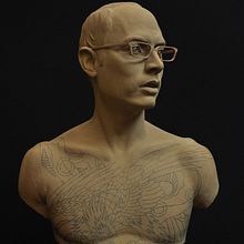 Portrait of Sean. Sculpture, and Fine Arts project by David Simon - 08.20.2022