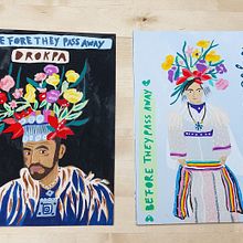 My project for course: Character Painting with Gouache and Colored Pencils. Un projet de Conception de personnages, Esquisse , Dessin, Illustration numérique, Peinture gouache, Dessin aux cra , et ons de couleur de ebrenninkmeijer - 22.08.2022