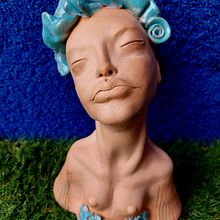Mi proyecto del curso: Introducción a la escultura figurativa con arcilla . % ciriacolunga tarafından hazırlanan Güzel sanatlar, He, Ve kel projesi - 08.22.2022