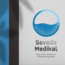 SEVADA MEDIKAL 2022 LOGO AND CORPORATE ID. Advertising, Logo Design, T, pograph, Br, ing, Identit, Graphic Design, Marketing, Packaging, Creativit, and Digital Marketing project by EDIP ONUR DIKMEN - 08.22.2022