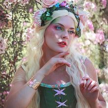 Nature Fairy - Florina. Costume Design, Arts, Crafts, Accessor, and Design project by Sara Techoueyres - 08.22.2022