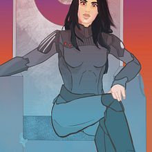 Meu projeto do curso: Ilustração digital com influência mangá. Un proyecto de Ilustración tradicional, Cómic, Ilustración digital, Storytelling, Narrativa y Manga de Esoj Ian Alves dos Santos Lacerda - 17.08.2022
