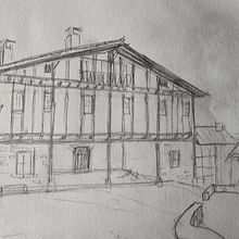 Mi proyecto del curso: Dibujo arquitectónico con acuarela y tinta. Sketching, Drawing, Watercolor Painting, Architectural Illustration, Sketchbook & Ink Illustration project by adarave - 08.22.2022