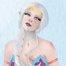 Mi proyecto del curso: Retrato de personajes femeninos con Procreate. Ilustração tradicional, Ilustração digital, e Desenho digital projeto de Leire Alonso - 22.08.2022