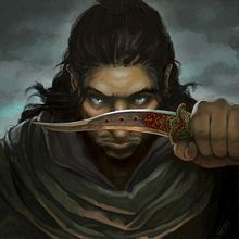 Song of Exile - An Illustrated Fantasy Novel. Un projet de Illustration traditionnelle, Conception de personnages , et Peinture de Angela Sasser - 22.08.2022