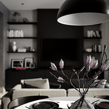 Single Bed Flat Design. Een project van Interieurontwerp, Architecturale visualisatie,  Ontwerp, Traditionele illustratie y  3D-ontwerp van Vlod Goral - 22.08.2022