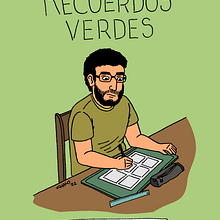 Recuerdos Verdes. Ilustração tradicional, Comic, Stor, board, Stor, e telling projeto de Ángel Albisu - 16.08.2022