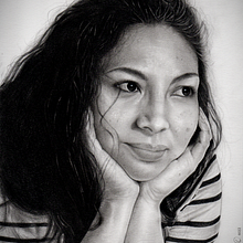 Retrato a lápiz. Traditional illustration, Pencil Drawing, and Portrait Drawing project by Giovana Jacobo Ortiz - 03.15.2022