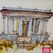 Meu projeto do curso: Desenho arquitetônico expressivo com marcadores coloridos. Sketching, Drawing, Architectural Illustration, Sketchbook & Ink Illustration project by Clarissa Ribeiro - 08.23.2022