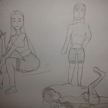 My project for course: Drawing Appealing Characters with Personality. Projekt z dziedziny Projektowanie postaci, Sketching,  R, sunek, Stor, telling, Stor, board,  R, sunek art, st, czn i Narracja użytkownika tiffanyyoung0513 - 23.08.2022