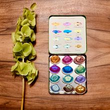 Colección Bosque encantado. Een project van  Ontwerp, Craft,  Beeldende kunst, Schilderij, Aquarelschilderen y DIY van Florencia Alvarez Brunel - 23.10.2021