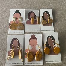 Meu projeto do curso: Design de bijuteria com polymer clay para iniciantes . Un progetto di Design di accessori, Artigianato, Design di gioielli e DIY di n2s84rhgxw - 24.08.2022