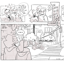 Operaman comic. Een project van Traditionele illustratie, Stripboek y Digitale illustratie van Lara Pickle - 24.08.2022