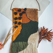 Tapeçaria de parede técnica de punch neddle . Een project van Craft, Punch needle y Borduurwerk van Mirna Linhares - 24.08.2022