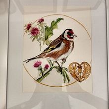 Mon projet du cours : Aquarelle : détails en filigrane et touches métalliques. Traditional illustration, Painting, Watercolor Painting, Botanical Illustration, Naturalistic Illustration, and Decorative Painting project by agnes_gendron - 08.24.2022