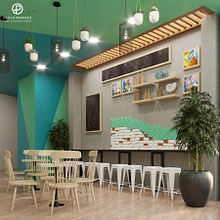 Nostra mar - Restaurante de comida marina . Design, Interior Design, and 3D project by Paola Ramirez Chuman - 08.24.2022