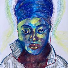 Combining what I've learned from @Domestika Charcoal, Sanguine, Pastel and Watercolour . % Louise Young tarafından hazırlanan Geleneksel illüstras, Ve on projesi - 08.24.2022