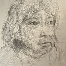 Gina. Traditional illustration project by Michael Glaberman - 08.25.2022
