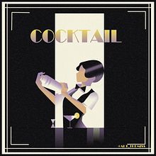 My project for course: Art Deco Style for Digital Illustration. Traditional illustration, Fine Arts, Poster Design, and Digital Illustration project by Jeanne Gs - 08.25.2022