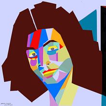 Mi proyecto del curso: Retrato geométrico con Procreate. Un projet de Illustration traditionnelle et Illustration numérique de Pablo Gómez March - 24.08.2022
