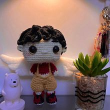 My project for course: Amigurumi: Learn to Crochet People . % meho tarafından hazırlanan Sanat ve El Sanatları, O, uncak Tasarımı, El, af Sanatları, Tığ işi, Amigurumi, Ve Tekstil Tasarımı projesi - 08.25.2022