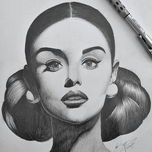 My project for course: Portrait Sketchbooking: Explore the Human Face. Sketching, Drawing, Portrait Drawing, Artistic Drawing, and Sketchbook project by Kenisha Benn - 08.25.2022