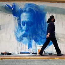 Mural que realicé en México. Este mural fue hecho con acrílicos y aerosol.. Projekt z dziedziny Malarstwo olejowe i  Sztuki piękne użytkownika Gustavo Velasco - 26.08.2022